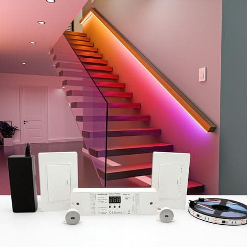 Komigan KMG-45 RGBIC LED Stair Light Kit