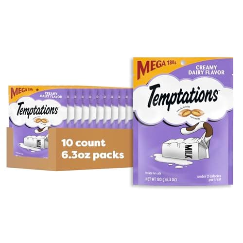 Temptations Creamy Dairy Cat Treats 10-Pack