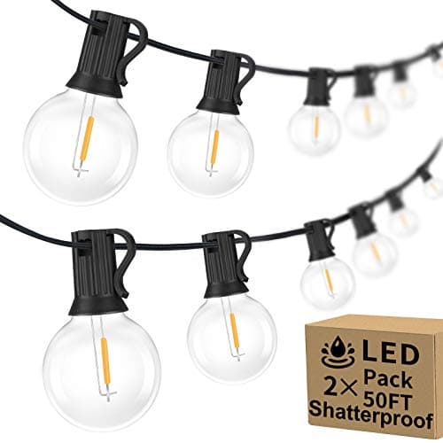 Plug-in Outdoor String Lights