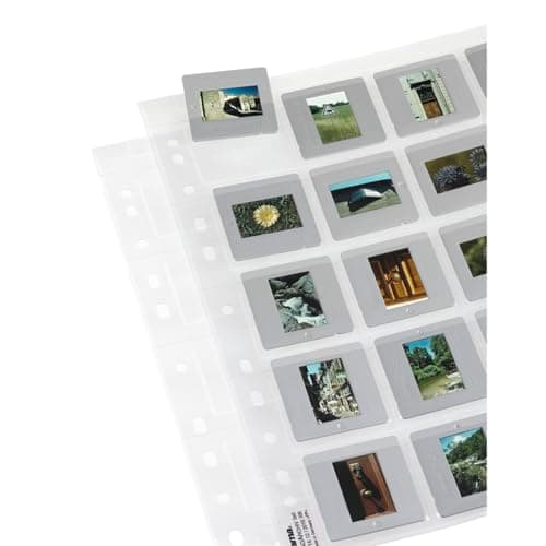 Hama 25 Slide Sleeves for 5x5cm Slides