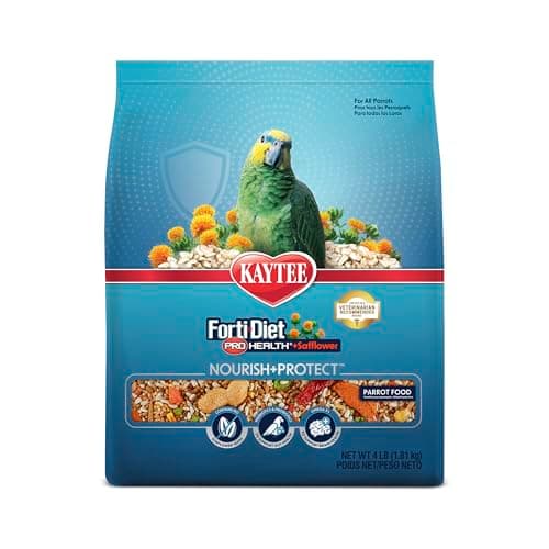 Kaytee Forti-Diet Pro Health+Safflower Parrot Food 4lb