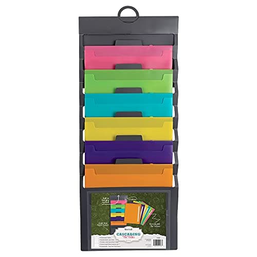 Samsill Cascading Wall File Organizer 6-Pack