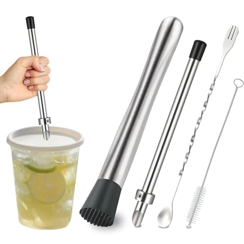 Meiye 4-Piece Lemonade Muddler Set