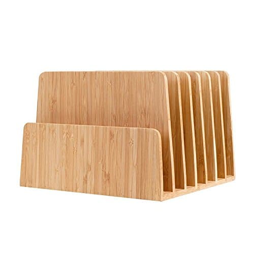 MobileVision 1863AA Bamboo File Organizer