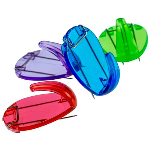 Officemate 30181 Translucent Cubicle Hooks Pack