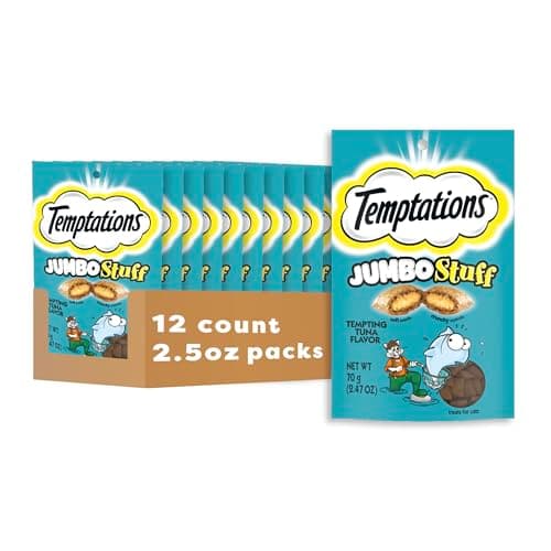 Temptations Jumbo Stuff Cat Treats 12-Pack