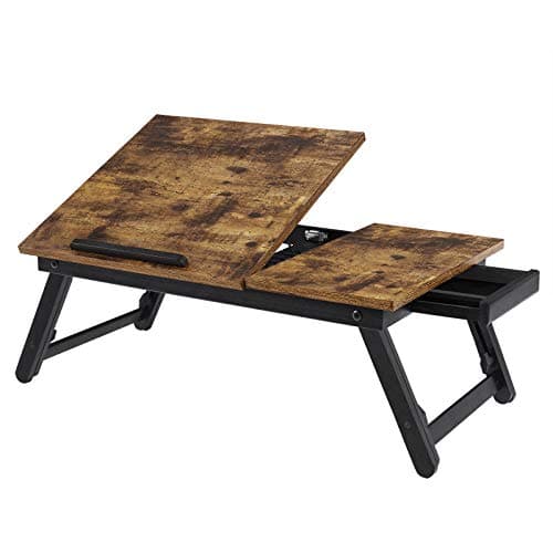 SONGMICS Laptop Desk Rustic Brown LLD105B01