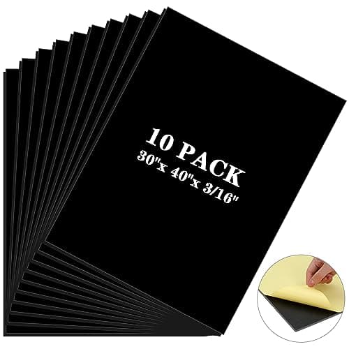 Kathfly RY-2219 Self-Adhesive Foam Boards 10-Pack