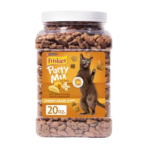 Friskies Party Mix Cheezy Craze Cat Treats 20 oz