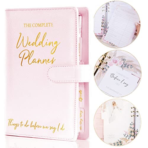 Cv Charvoria Wedding Planner - Pink Organizer