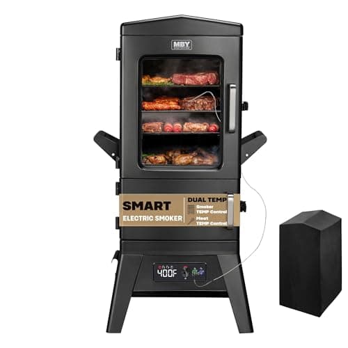 Piquebar GL-DJ2024-040 Digital Electric Smoker with Cover