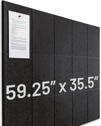 WallHero 15-Pack Felt Bulletin Board