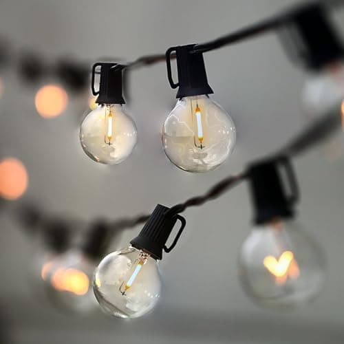 Lampat 25Ft G40 Globe String Lights