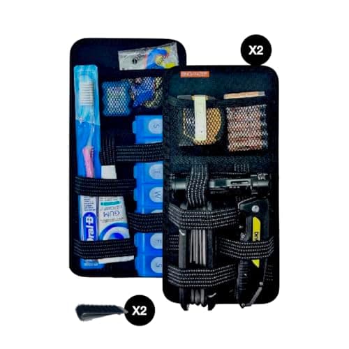 Binganizer All-Purpose Black 2-Pack Drawer Organizers