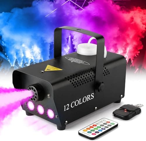 Fansteck LED-500 Fog Machine with Lights