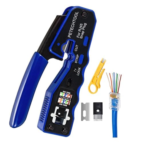 Petechtool Crimp Tool Ethernet Kit