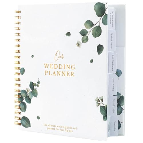 Nook Theory Eucalyptus Wedding Planner Book