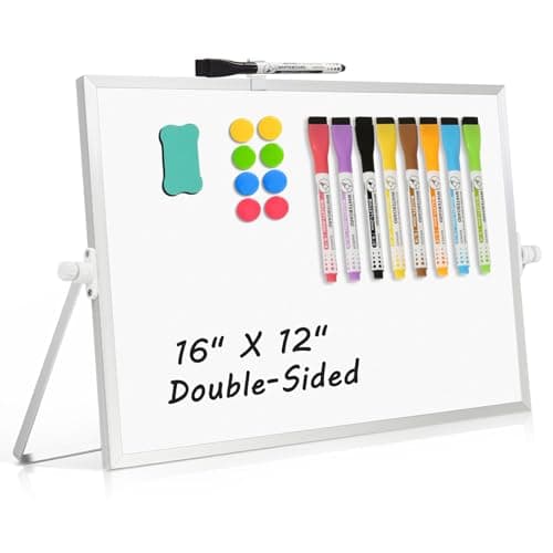 Amusight ASAL7034 Double-Sided Dry Erase Board