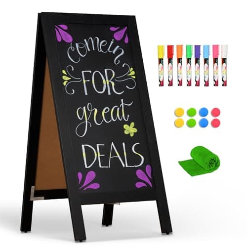 4 Thought AB-AF4020 Chalkboard Sign Board