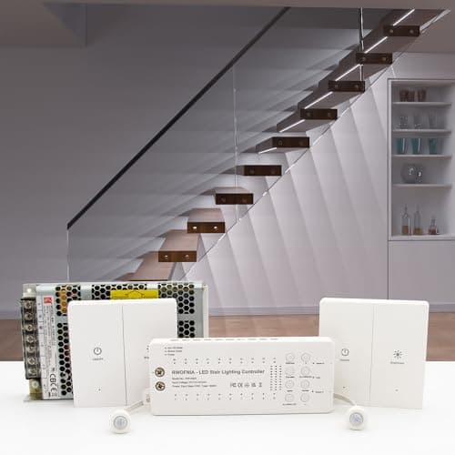 Rwofnia RW-5620 LED Stair Lighting Kit 16 Steps