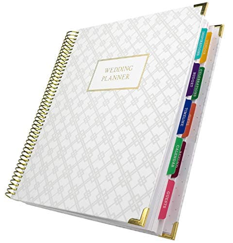 Global Printed Products GPP Gold Wedding Planner