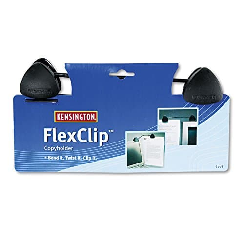Kensington FlexClip Copyholder KMW62081 Black