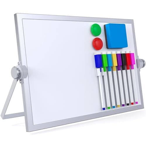 Laokiiy Whiteboard Mini Double-Sided Easel