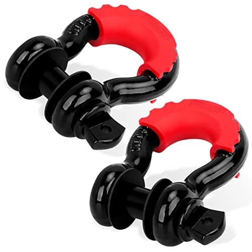 Liberrway RTSHACKLE34BK 3/4' D Ring Shackles