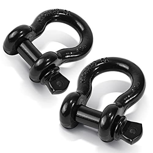 Ohuhu 4332 D-Ring Shackles 2 Pack