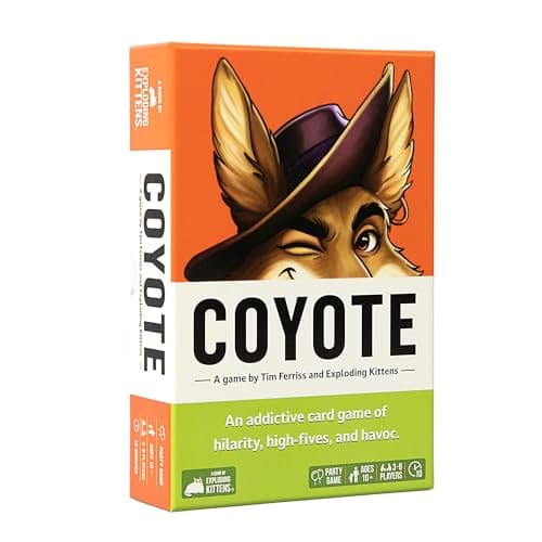 Exploding Kittens Coyote Card Game Special Edition