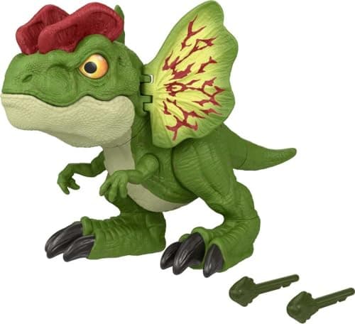 Mattel Jurassic World Uncaged Fierce Launchin' Dilophosaurus
