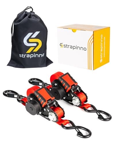 Strapinno STP-RS112 Retractable Ratchet Straps (2)