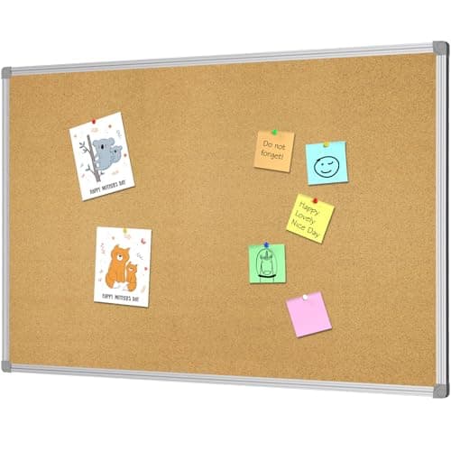 Lockways U12118 Cork Bulletin Board 36x24