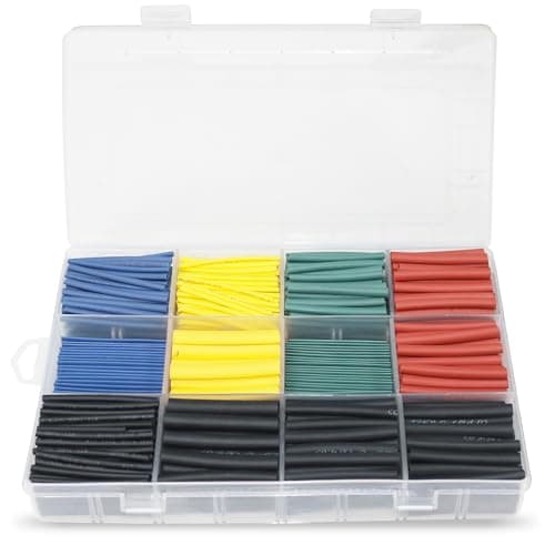 Urbest 530 Pcs Heat-Shrink Tubing Set
