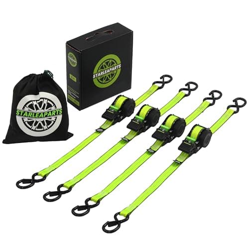 Starleaparts B2512 Ratchet Straps 4-Pack