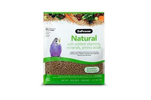 ZuPreem Natural Parakeet Food 2.25 lb Bag
