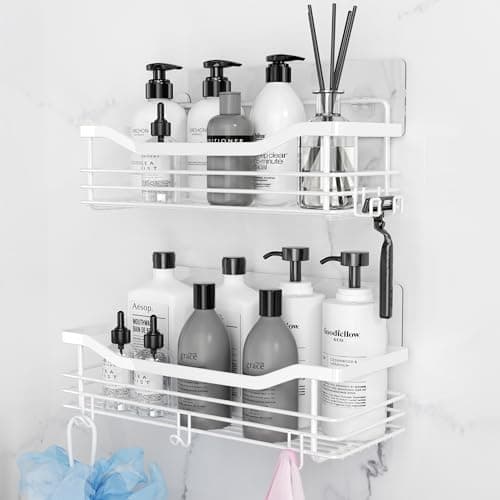 Orimade 2 Pack Stainless Shower Organizer