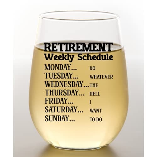 Cool Af 14 Retirement Wine Glass 15 Oz