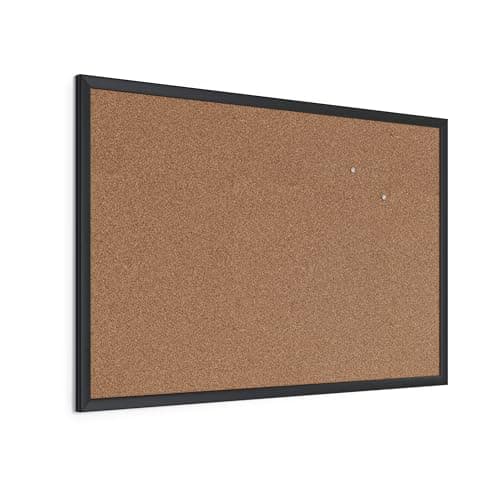 U Brands 301 Cork Bulletin Board 24x36