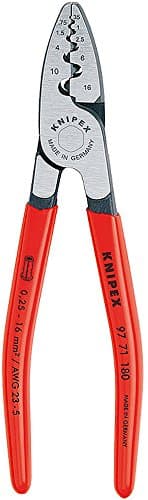 Knipex 97 71 180 Crimping Pliers