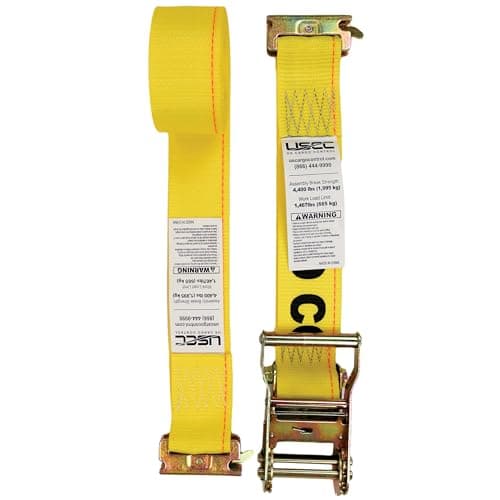 US Cargo Control 5312SEF-Y E-Track Ratchet Strap