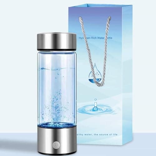 Shinkai QSB-FT Hydrogen Water Bottle Light Silver