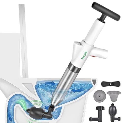 Gecyfit Toilet Plunger-WH High-Pressure Tool