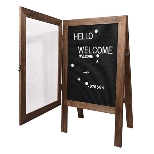 Aiwfl 2 Double-Sided Felt Board