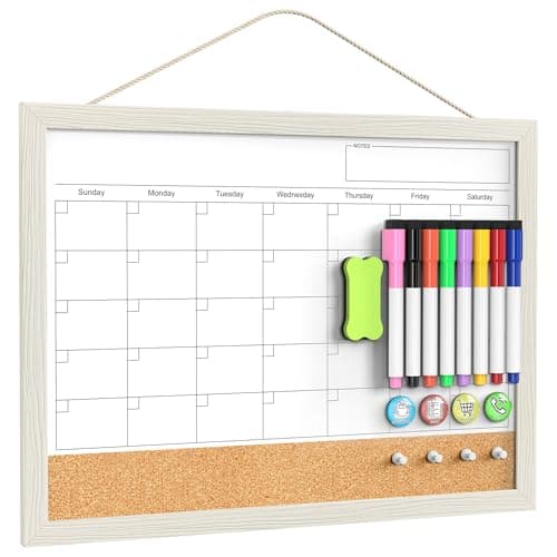 Tankee TK-MCC-1713W Whiteboard Calendar Combo