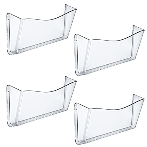 Azar Displays 250025 Clear Wall File Set