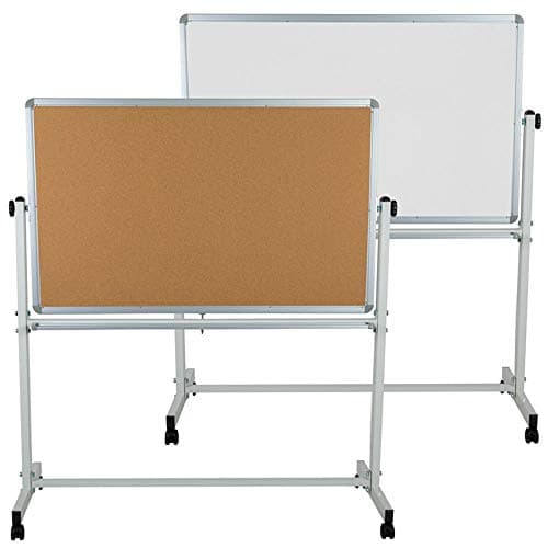 Flash Furniture HERCULES Dual-Sided Mobile Board