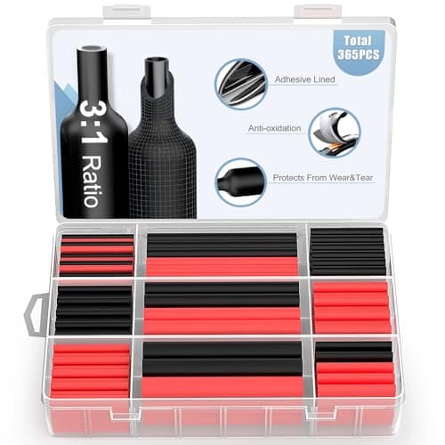 Elecfun RSG-KIT365 Heat Shrink Tubing Kit 365 pcs