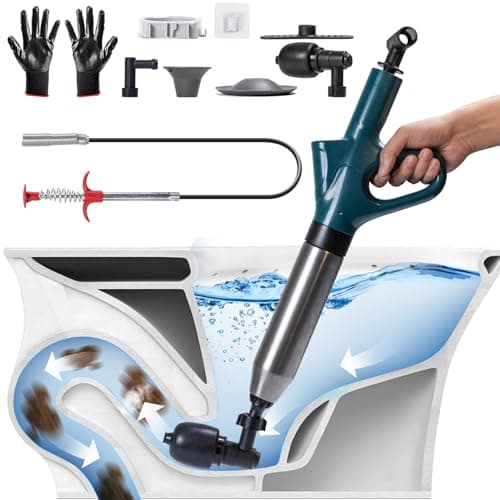 Lifmocer HX-0121 High-Pressure Toilet Plunger