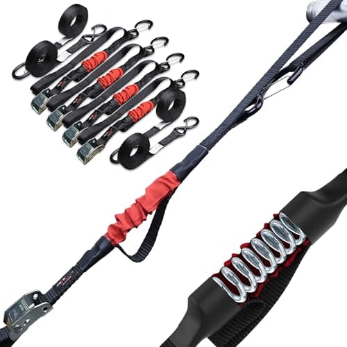 TorkStrap M500 Self Tensioning Tie-Down Straps (4-PK)